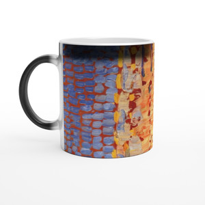 Piet Mondrian - Lighthouse in Westkapelle Magic Ceramic Mug