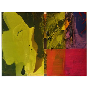 Sam Gilliam  Sea Color Wood Print
