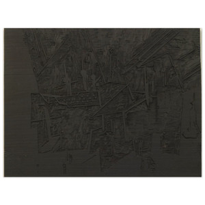 Lyonel Feininger  WOODBLOCK FOR THE HARBOR HAFEN 1918 Wood Print