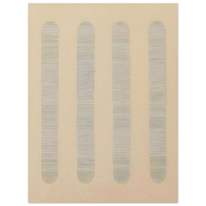 Agnes Martin  Columns Aluminum Print