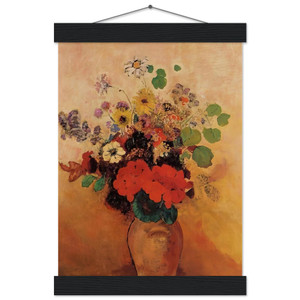 Odilon Redon  VASE OF FLOWERS 5 Museum-Quality Matte Paper Poster with Hanger