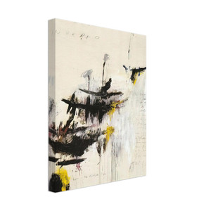 Cy Twombly  Quattro stagioni I Inverno Canvas