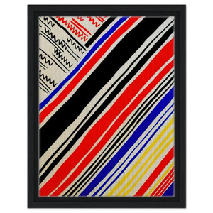Sonia Delaunay  COMPOSITION 11 Framed Canvas