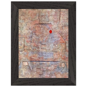Paul Klee  CACODEMONIC 1916 Premium Wooden Framed Art Print / Poster