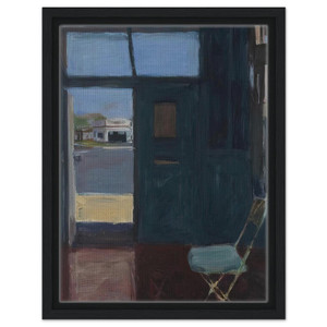 Richard Diebenkorn  Interior with Doorway Framed Canvas