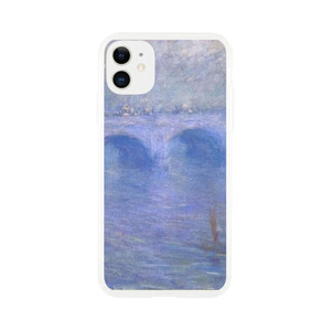 claude monet - Waterloo Bridge in the Fog Clear case