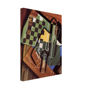 Juan Gris  THE CHECKERBOARD 1915 Canvas