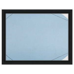 Robert Mangold  CIRCLE IN AND OUT OF A POLYGON 2 1973 Framed Canvas