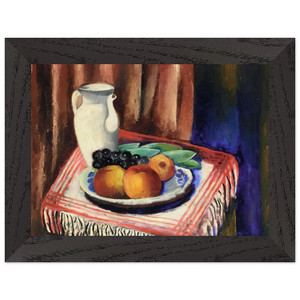 Moise Kisling Still Life w/ Lemons 1917 Premium Wooden Framed Art Print / Poster