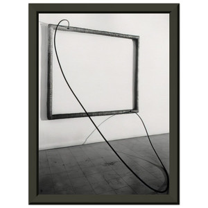 Eva Hesse  HANG UP 1966 1 Premium Metal Framed Art Print / Poster