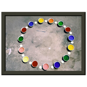 Lygia Pape  Wheel of Delights  1967 Premium Metal Framed Art Print / Poster