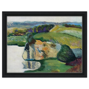 Moise Kisling  TYNIEC 1912 Framed Canvas