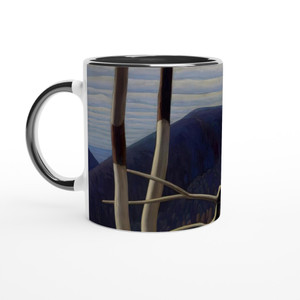 Lawren Harris - Above Lake Superior - 1922 Ceramic Mug with Color Inside