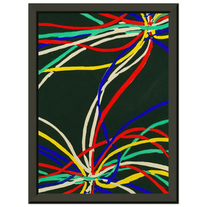 Sonia Delaunay COMPOSITIONS COULEURS Premium Metal Framed Art Print / Poster