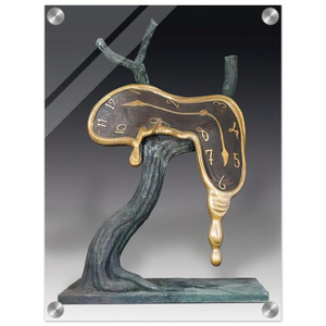 Salvador Dali  PROFILE OF TIME 1984 Acrylic Print