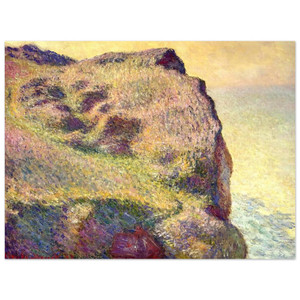 claude monet  The Pointe du Petit Ailly Aluminum Print