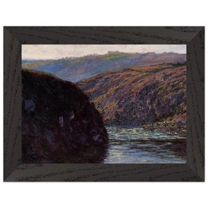 Monet Valley of Creuse Afternoon Sunlight Premium Framed Art Print Poster