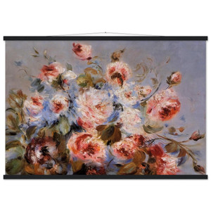 Renoir Roses from Wargemont Museum-Quality Matte Paper Poster with Hanger