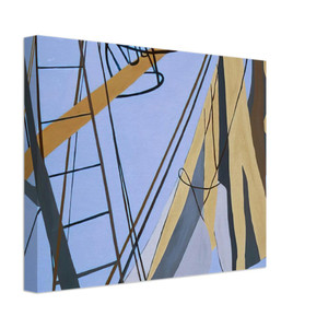 Ralston Crawford  Corpus Christi  1975 Canvas