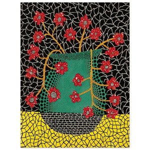 Yayoi Kusama  FLOWERS 1983 Wood Print