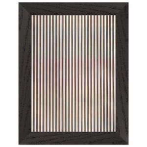 Bridget Riley  ZING 1 1971 Premium Wooden Framed Art Print / Poster