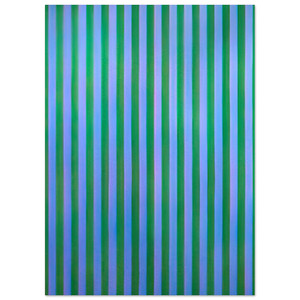 Gene Davis  Pink Stripe  1960 Fine Art Poster / Art Print