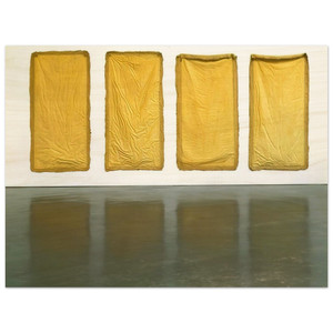 Eva Hesse  AUGHT 1968 Wood Print
