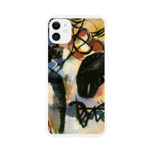 Wassily Kandinsky - BLACK SPOT 1912 Clear case