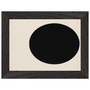 Ellsworth Kelly  Circle Form Premium Wooden Framed Art Print / Poster