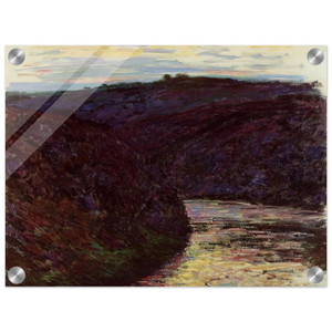 claude monet  Valley of the Creuse Acrylic Print