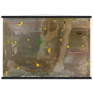 Frankenthaler Halleys 85 Museum-Quality Matte Paper Poster with Hanger