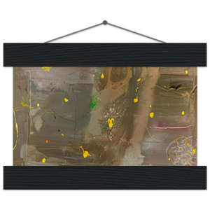 Frankenthaler Halleys 85 Museum-Quality Matte Paper Poster with Hanger