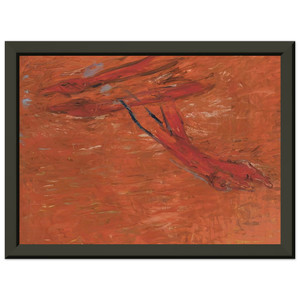 Susan Rothenberg  AUGUST 17TH 1998 Premium Metal Framed Art Print / Poster