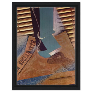 Juan Gris  THE SUNBLIND 1914 Framed Canvas