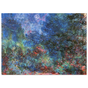claude monet The House at Giverny Viewed from the Rose Garden Art Print