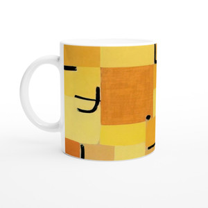 Paul Klee - CHARACTERS IN YELLOW 1937 Ceramic Mug