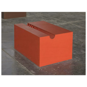 Donald Judd  Untitled The Block  1963 Wood Print