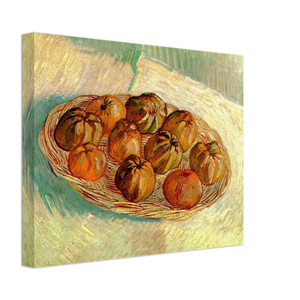 Vincent van Gogh  Still Life with Basket of Apples to Lucien Pissarro Canvas