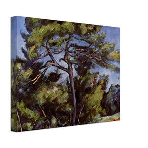 Paul Cezanne  The Great Pine Canvas