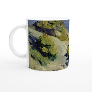 Edward Hopper  Monhegan Landscape Ceramic Mug