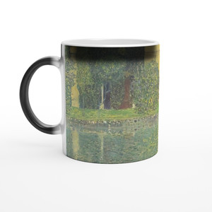 Gustav Klimt - SCHLOSS KAMMER ON THE ATTERSEE IV Magic Ceramic Mug