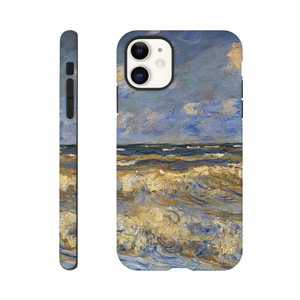 claude monet - Rough Sea Tough case