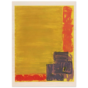 John Hoyland  View  1979 Wood Print