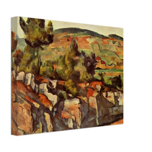 Paul Cezanne  Mountains in Provence Canvas