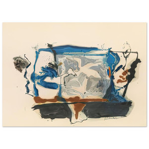 Helen Frankenthaler  Swan Lake II 1961 Fine Art Poster / Art Print