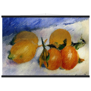 Renoir Still Life Lemons Oranges Museum-Quality Matte Paper Poster with Hanger