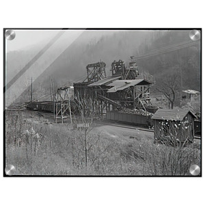 Ben Shahn  LOADING RECENTLY MINED COAL IN JENKINS 1935 Acrylic Print