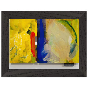 Sam Gilliam  Fog Light N2 Premium Wooden Framed Art Print / Poster