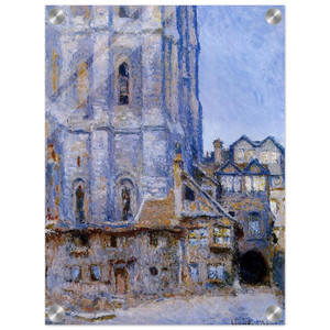 claude monet  The Cour dAlbane Acrylic Print