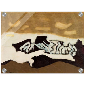 Milton Avery  Breaking Sea  1952 Acrylic Print